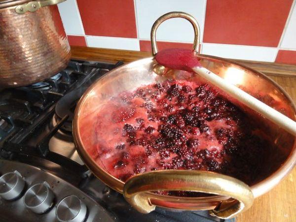 delicious marmalade made in our copper pot