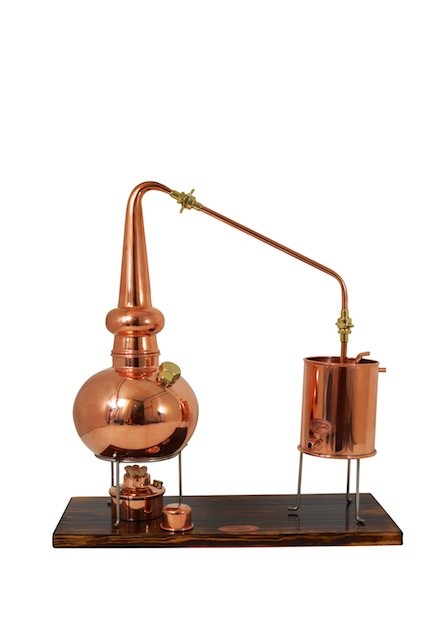 CopperGarden® Whiskydestille ❀ 2 Liter ❀ Top Qualität ❀ Destille für Whisky - Photo 1/1