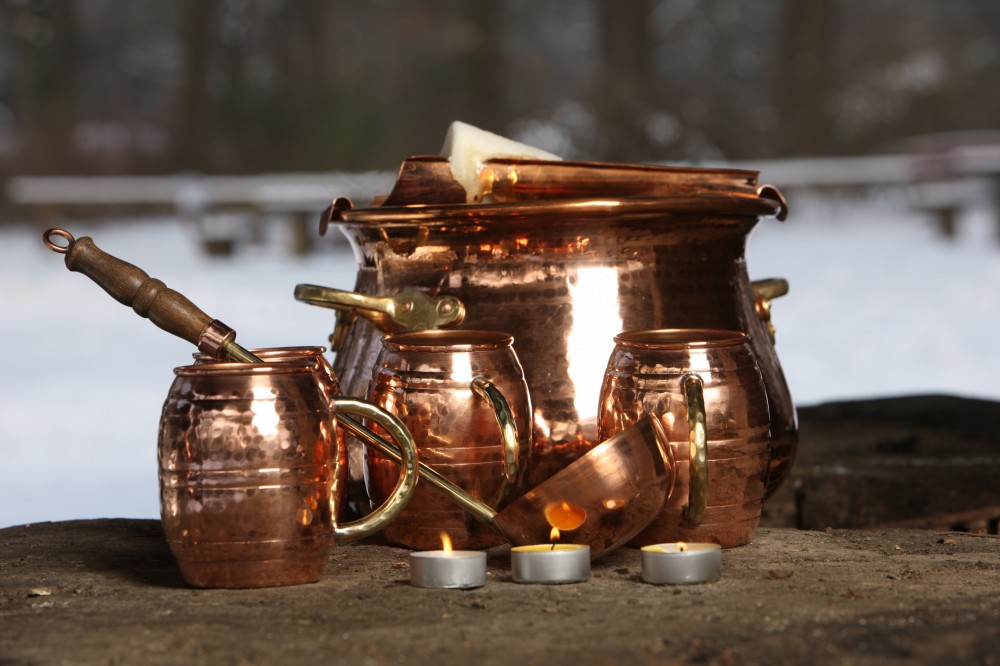 "CopperGarden®" SET: Feuerzangenbowle Kupfer
